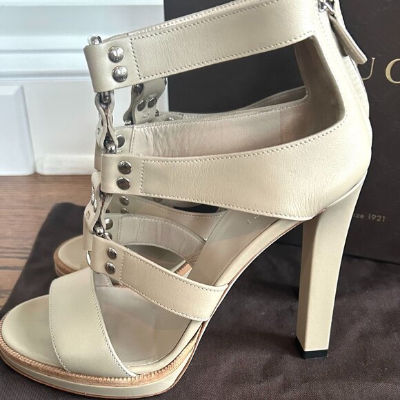 Gucci Gladiator Heels - Picture 3 of 11